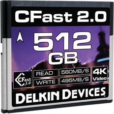 Delkin CFast 2.0 Memory Card 512GB