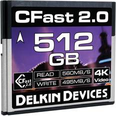 Cfast 512 JuiceBox Delkin CFast 2.0 Memory Card 512GB