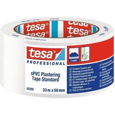 TESA Pvc Strip De Yeso 60399 Longitud Blanca Estándar 33 m De Ancho 50 mm (Por 6)