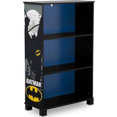 Gold Bookcases Delta Children Dc Comics Batman 3-Shelf Bookcase In Black