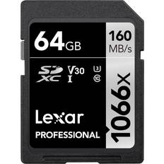 Memory Cards & USB Flash Drives LEXAR LSD1066064GBNNNU SDXC UHS-1