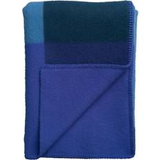 Røros Tweed Tweed Designer Norwegian Wool Blanket Filz Blau (200x130cm)