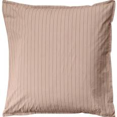 Percale Taies d'oreiller By Nord Dagny Taie d'oreiller Blanc, Marron (80x80cm)