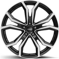 20" - 5/112 Bilfälgar Dezent TV Black polished 8x20 5/112 ET48 B66.6