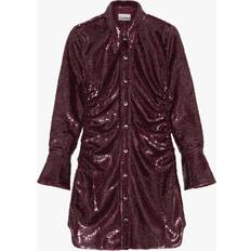 Sequin Shirt Dress