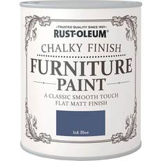 Rust-Oleum Chalky Finish Wood Paint Ink Blue 0.125L