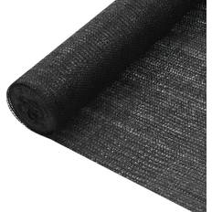 vidaXL Rete Per Privacy Nera 3.6x25 m HDPE 75 g/m Cod Mxl 7454