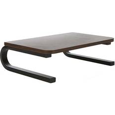 Monitor stand wood Mind Reader Wood Top Monitor Stand Or Sturdy Laptop Riser