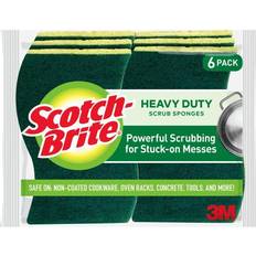 Scotch brite grön 3M Scotch-Brite kraftig skrubbsvamp 6 count gRÖN