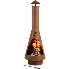 Corten Landmann Corten Steel Garden Chimenea