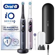 Elektriske tandbørster & Mundskyllere Oral-B Series iO 9 Duo Black Onyx & Rose Quartz