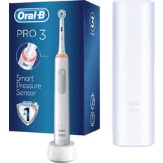 Oral b med travel case Oral-B eltandborste Pro 3500 White Travel Case