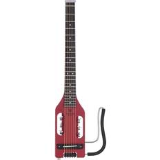 Travel guitar Traveler Guitar Ultra-Light Acoustic-Electric Travel Guitar Red