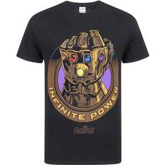 Infinity gauntlet Marvel Avengers Infinity War Mens Thanos Infinity Gauntlet T-Shirt (Black)