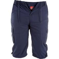 Duke Mens D555 Mason Kingsize Cargo Shorts - Black