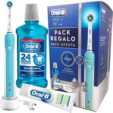 Oral b pro 1 700 Oral-B Elektrisk tandbørste Pro 1 700 3D Blå