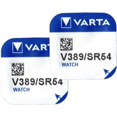 Varta 389 2Pack SR1130W 390 SR1130SW Klockbatteri silveroxid 1.55V