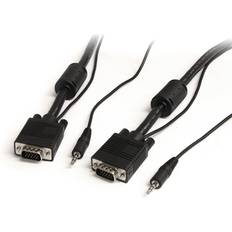 Cables StarTech 25 ft Coax High Resolution Monitor VGA Cable with Audio HD15 M/M