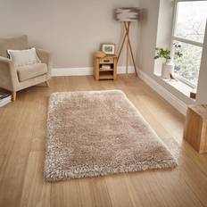 Viscose Carpets Think Rugs Hand Tufted Heavy Beige