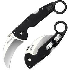 Knife karambit Cold Steel Claw Plain Edge Karambit 3.25in S35VN Hawkbill Blade Hunting Knife