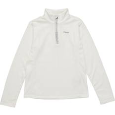 Drenge - Hvid Fleecejakker Protest Mutey Jr 1/4 Zip Top Fleecesweatere - Hvid
