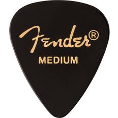 Musical Accessories Fender 351 Premium Guitar Picks Medium Black 12-pack