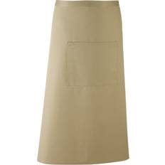 Polyester Aprons Premier Apron Long Continental Style Apron Green