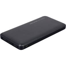 10000 mAh - Powerbanks Batterier & Laddbart på rea Gembird PB10-02 basstationer Litium Polymer (LiPo) 10000 mAh Svart