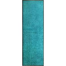 Tappeti vidaXL Doormat Washable Cyan Turquoise Turquoise, Blue cm