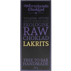 Lakritsi Suklaat WerChoklad RAW Lakrits 50 gr