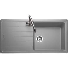 Drainboard Sinks Rangemaster Single Inset Sink Reversible Drainer Elements