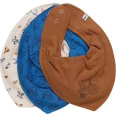 Mehrfarbig Sabberlätze Pippi Bandana Bib 3-pack Vallarta Blue