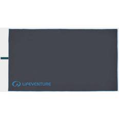 Lifeventure Boligtekstiler Lifeventure Recycled Softfibre Trek Towel Badehåndklæde Grå