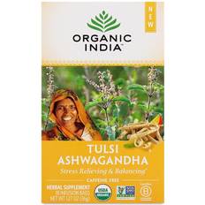 Organic india ashwagandha Organic India Herbal Tea Tulsi Ashwagandha 18