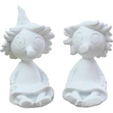 Polystone Prydnadsfigurer Moomin Tofslan & Vifslan Prydnadsfigur 6.5cm 2st