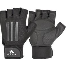 adidas Half Finger Weight Lifting Gloves - Grey