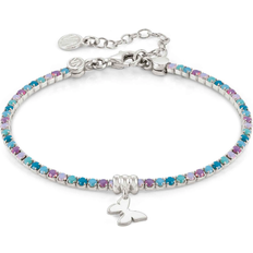 Nomination Chic & Charm Butterfly Bracelet - Silver/Multicolour