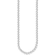 Silber Halsketten Thomas Sabo Anchor Chain - Silver