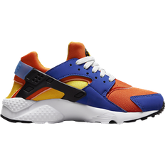 Nike Textile Sport Shoes Nike Huarache Run GS - Hyper Royal/Safety Orange/Black/Yellow Ochre