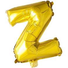 Z Bogstavballoner Fiesta Letter Balloons Z 100cm Gold