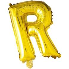 R Bogstavballoner Fiesta Letter Balloons R 100cm Gold