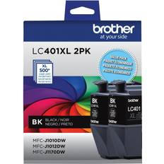 Brother LC401XL2PKS HIGH YIELD BLACK