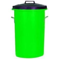 VFM Heavy Duty Coloured Dustbin 85 handles on base on lid easy