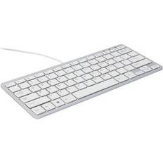 R-Go Tools Compact Tastatur, AZERTY