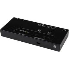 Hdmi auto switch StarTech 2x2 HDMI Matrix with Remote - 1080p Automatic & Priority Switcher - Video Out 2m