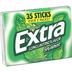 Chewing Gums Extra Spearmint Sugarfree Gum, 35