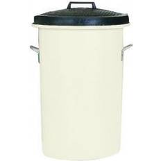 VFM Heavy Duty Coloured Dustbin 85 on base on lid easy