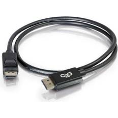 C2G 35ft 8K DisplayPort Cable with Latches Monitor, Audio/Video