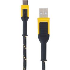 Dewalt Braided USB-A To USB-C Cable, 4-Ft. -131