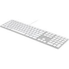 FK318S Aluminium Wired USB Tangentbord